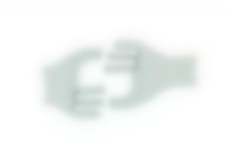 Abstract graphic representing partnership and strategic advantage.